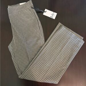 Jules & Leopold Houndtooth Pull-on Bootcut Trouser